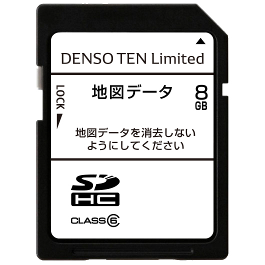 デンソーテン イクリプス 15年発売メモリーナビ用 地図更新版SDカード (SDB-IGS22OTK)