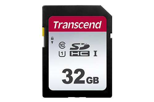 Transcend SDHCカード [32GB] 3D TLC UHS-I Class10 (TS32GSDC300S)